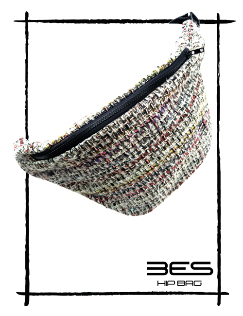 Hip Bag Tweed Multicolore